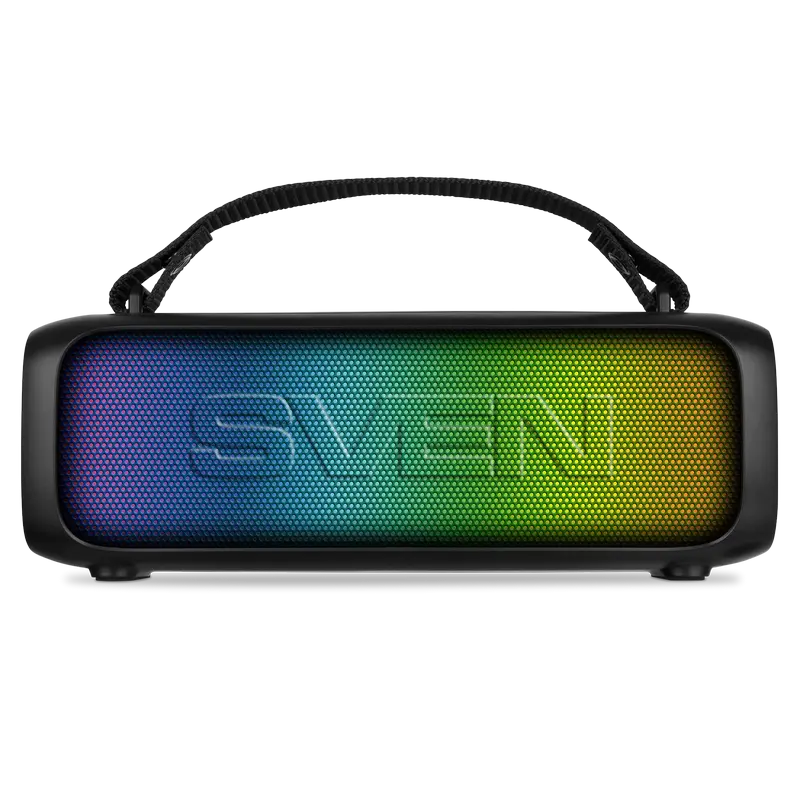 Speakers SVEN "PS-235" 12W, TWS, Bluetooth, FM, USB, 1500mA*h, Black