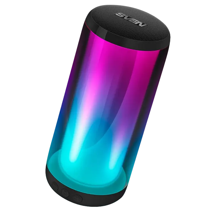 Speakers SVEN "PS-260" 10W, TWS, Bluetooth, FM, USB, microSD, 2000mA*h, Black