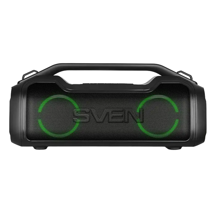 Speakers SVEN "PS-390", 50W, Waterproof (IPx5), TWS, Bluetooth, microSD, 3600mA*h, Black