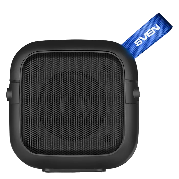 Speakers SVEN "PS- 48" Black, Bluetooth, 5W, TWS, Bluetooth, FM, USB, microSD, 500mA*h
