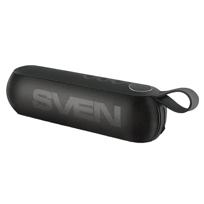Speakers SVEN "PS- 75" Black, Bluetooth, FM, USB, microSD, 6w, Li-ion 1200mAh, Mic, DC 5 V