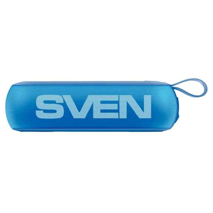 Speakers SVEN "PS- 75" Blue, Bluetooth, FM, USB, microSD, 6w, Li-ion 1200mAh, Mic, DC 5 V