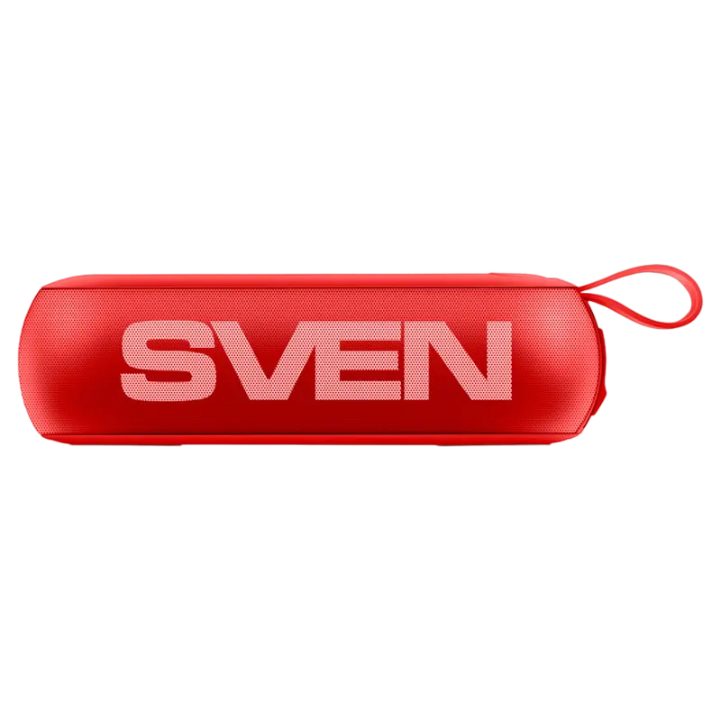 Speakers SVEN "PS- 75" Red, Bluetooth, FM, USB, microSD, 6w, Li-ion 1200mAh, Mic, DC 5 V