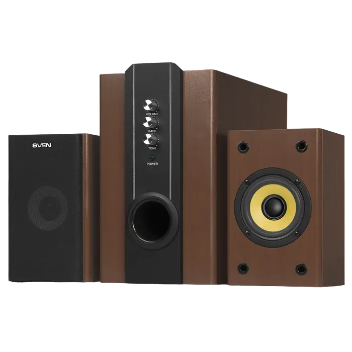 Speakers SVEN "SPS-820" Wooden, 38w / 18w + 2x10w / 2.1