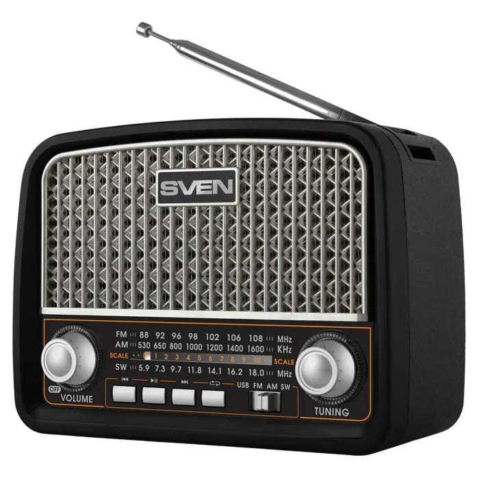 Speakers SVEN Tuner "SRP-555" 3w, FM, USB, SD/microSD