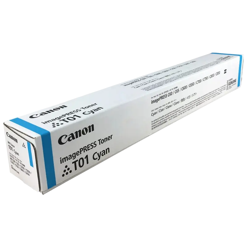 Canon Toner T01 Cyan (1040g/appr. 39.500 pages 5%) for imagePRESS C8xx,C7xx,C6xx,C6x