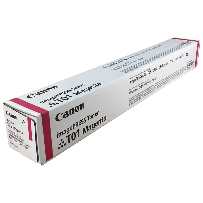Canon Toner T01 Magenta (1040g/appr. 39.500 pages 5%) for imagePRESS C8xx,C7xx,C6xx,C6x