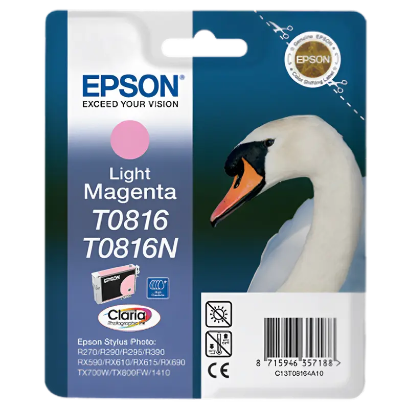 Cartuș cerneală Epson T0816/T0816N Light Magenta