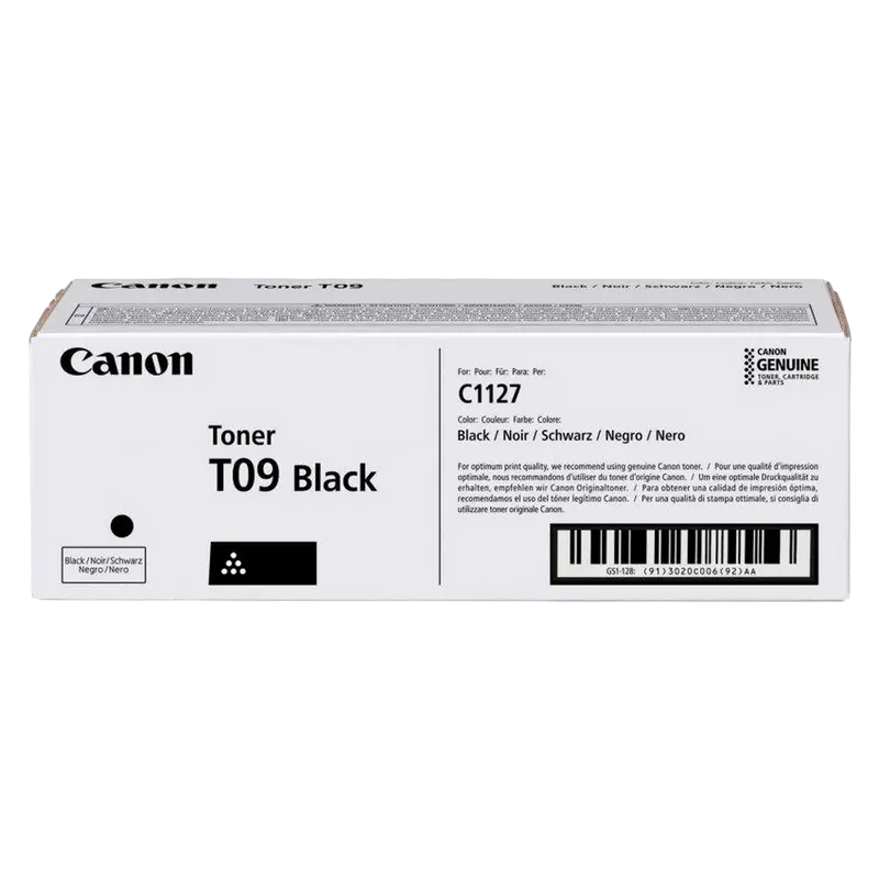 Canon Toner Cartridge T09 Black, for i-SENSYS X C1127i, C1127iF, C1127P