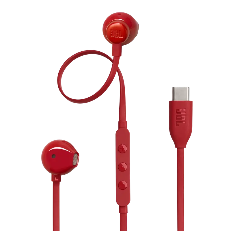 JBL T305C Red