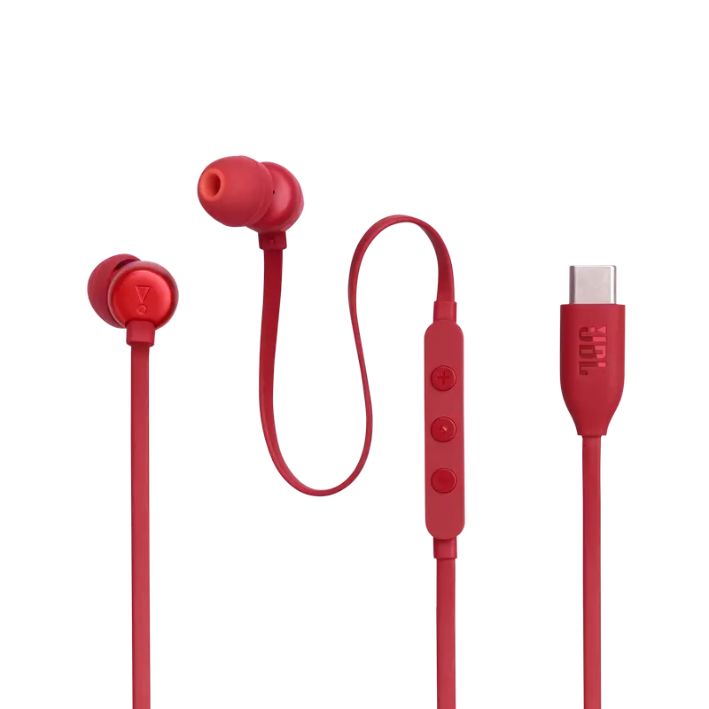 JBL T310C. Red