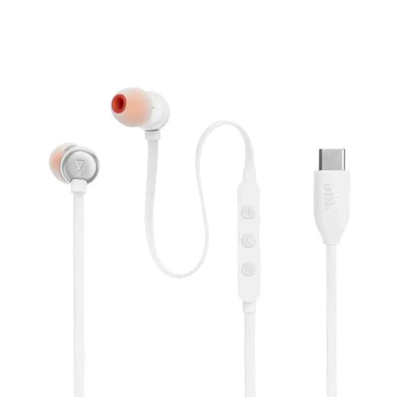 JBL T310C. White