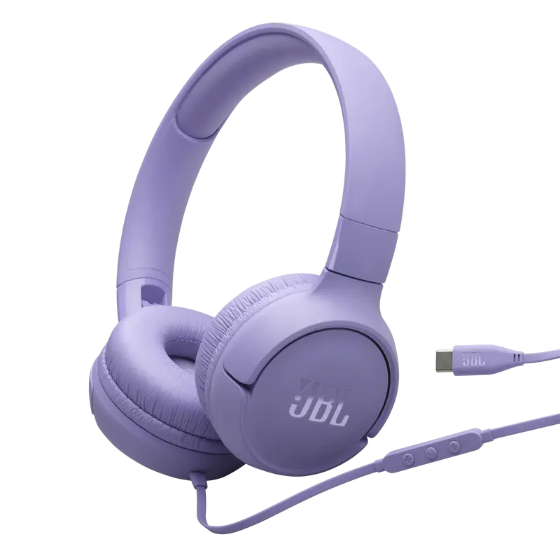JBL T520C USB-C Purple