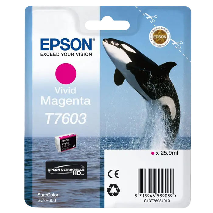 Cartuș cerneală Epson T760 SC-P600 Vivid Magenta