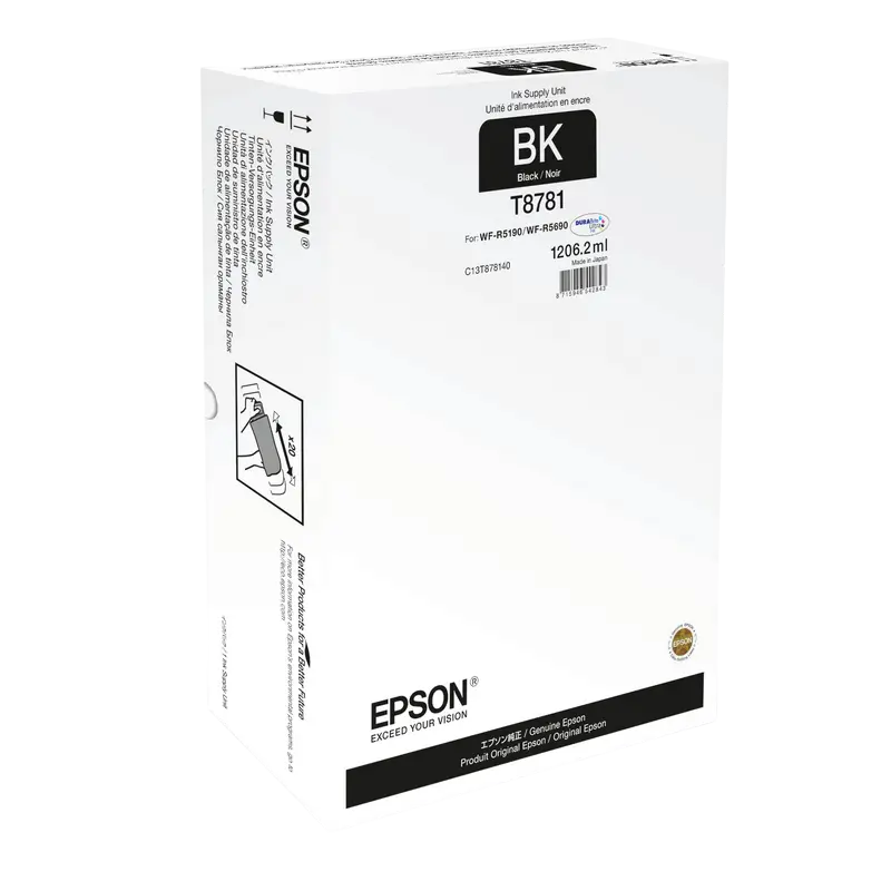 Consumabil cerneală Epson T878140, XXL Black, for WF-R5xxx series