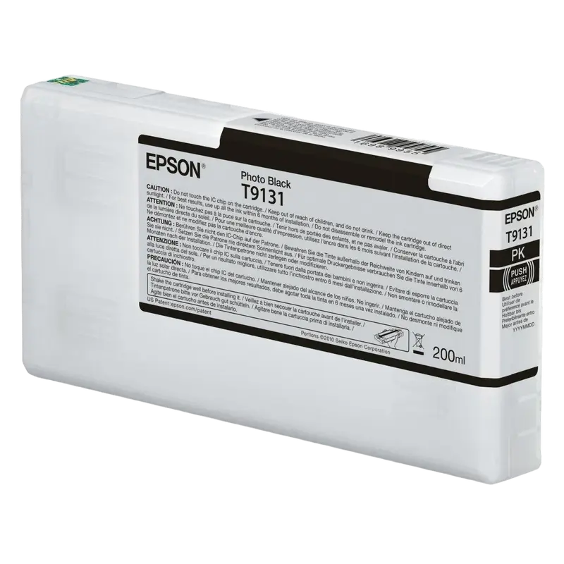 Cartuș cerneală Epson T9131, Black, 200ml