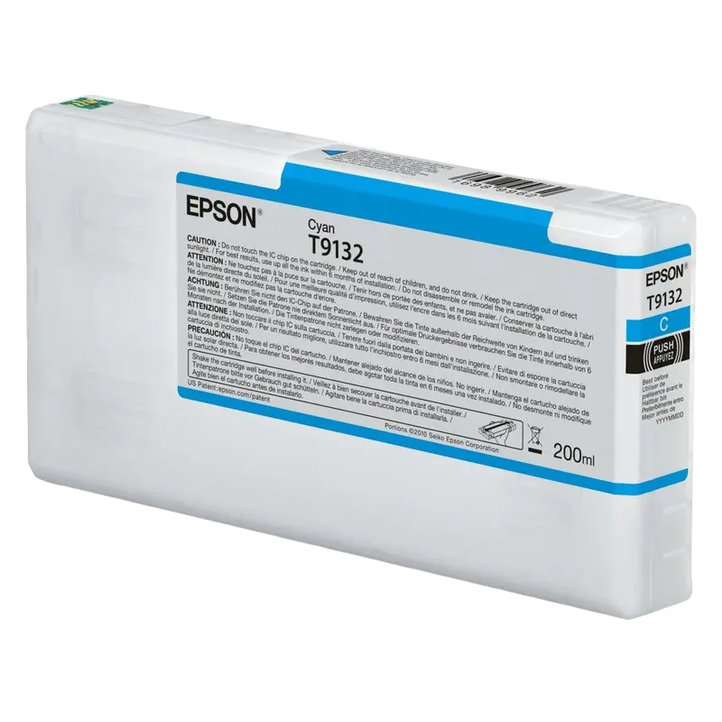 Cartuș cerneală Epson T9132, Cyan, 200ml