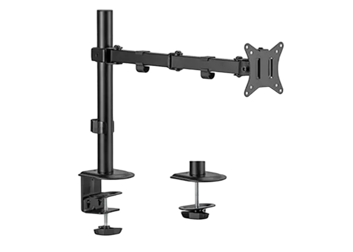 Table/desk 1-display mounting "MA-D1-01" Gembird (rotate,tilt,swivel),17”-32”,up to 9 kg,VESA:75x75