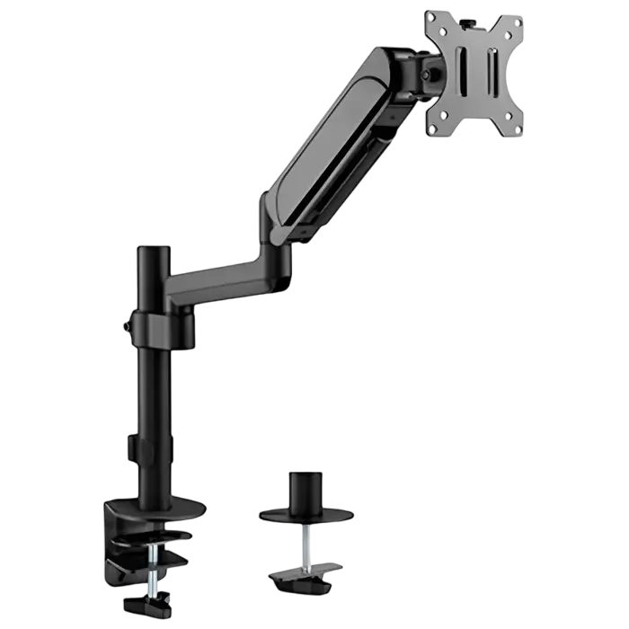 Table/desk 1-display mounting "MA-DA1P-01" Gembird (rotate,tilt,swivel),17”-32”,up to 9 kg,VESA:75x7