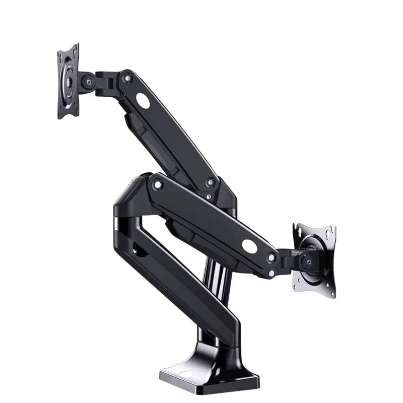 Table/desk 2-display mounting "MA-DA2-03" Gembird (rotate,tilt,swivel),17”-32”,up to 10 kg,VESA:75x7