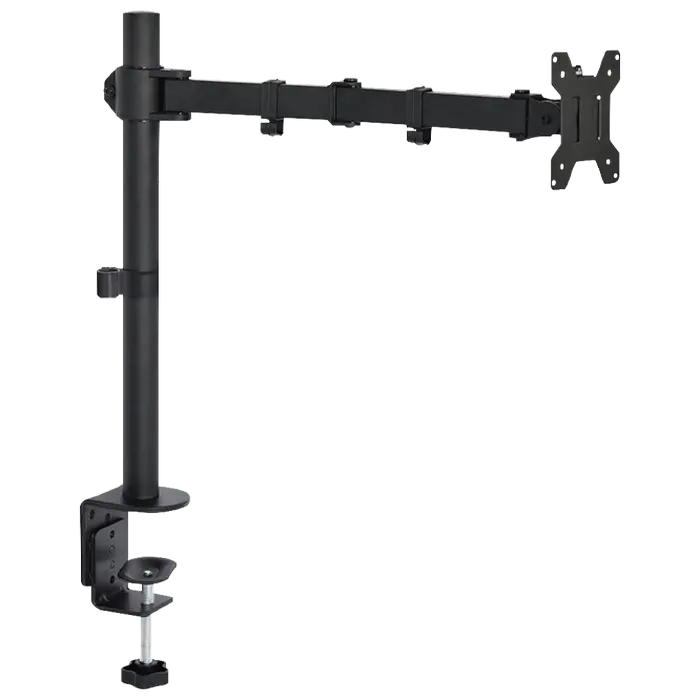 Table/desk stand for monitor Gembird MA-DF1-01, 13"-27", max.8kg, VESA: 75x75, 100x100
