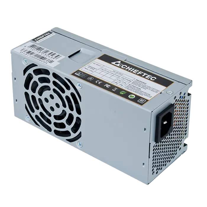 Power Supply TFX 350W Chieftec GPF-350P, 85+, 80mm, Active PFC, Silver