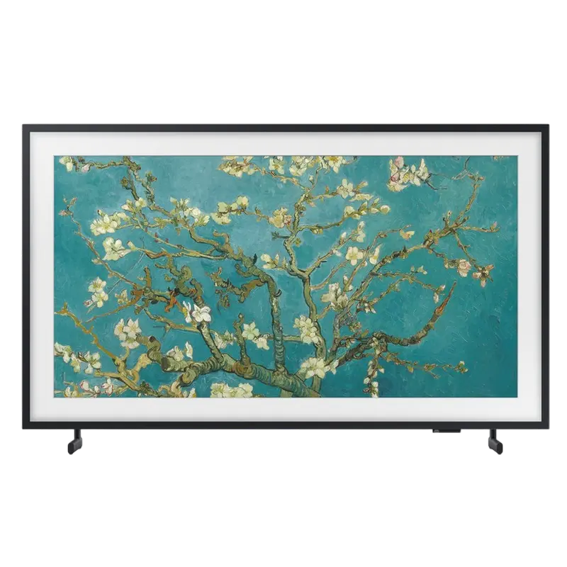 32" LED Smart TV Samsung QE32LS03CCUXUA, The Frame, QLED, Full HD, Tizen OS, Black