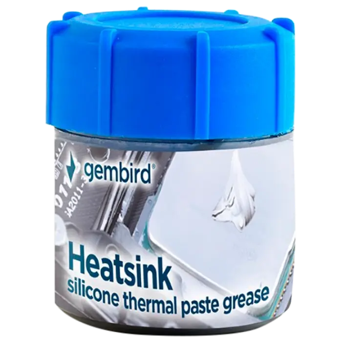 Thermal Paste Gembird, TG-G15-02 (15g, 4.63 W/m·K, 3.15 g/cm³, -30°C to +280°C)