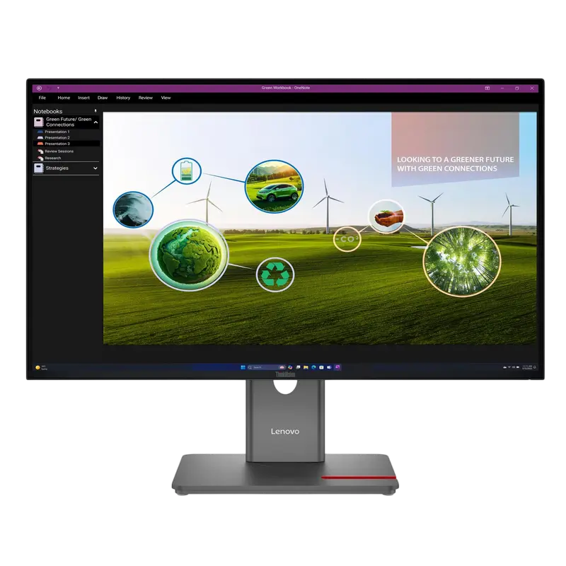 Lenovo ThinkVision P27Q-40 27 inch 2560x1440 IPS 120Hz Black