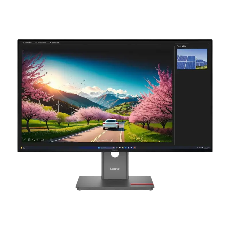 32" LENOVO ThinkVision P32UD-40, Black,IPS,3840x2160,120Hz,4ms,350cd,CR1500:1,HDR10,HDMI+DP+TypeC+Th