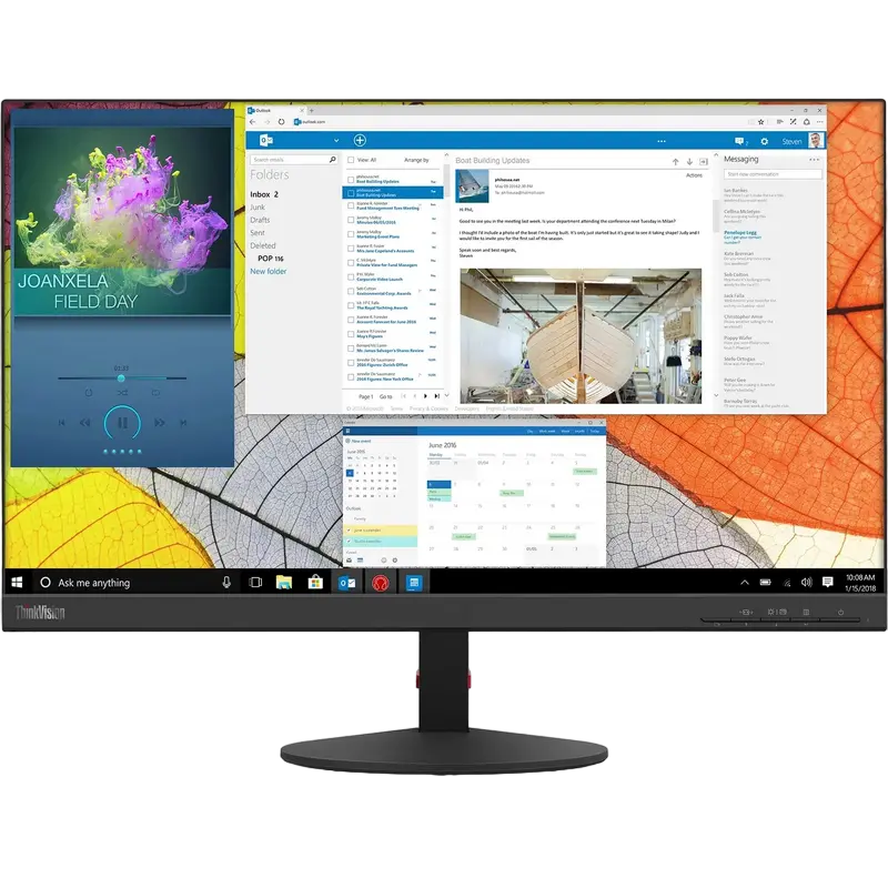 Lenovo ThinkVision S27q-10 27 inch 2560x1440 IPS 60Hz Black