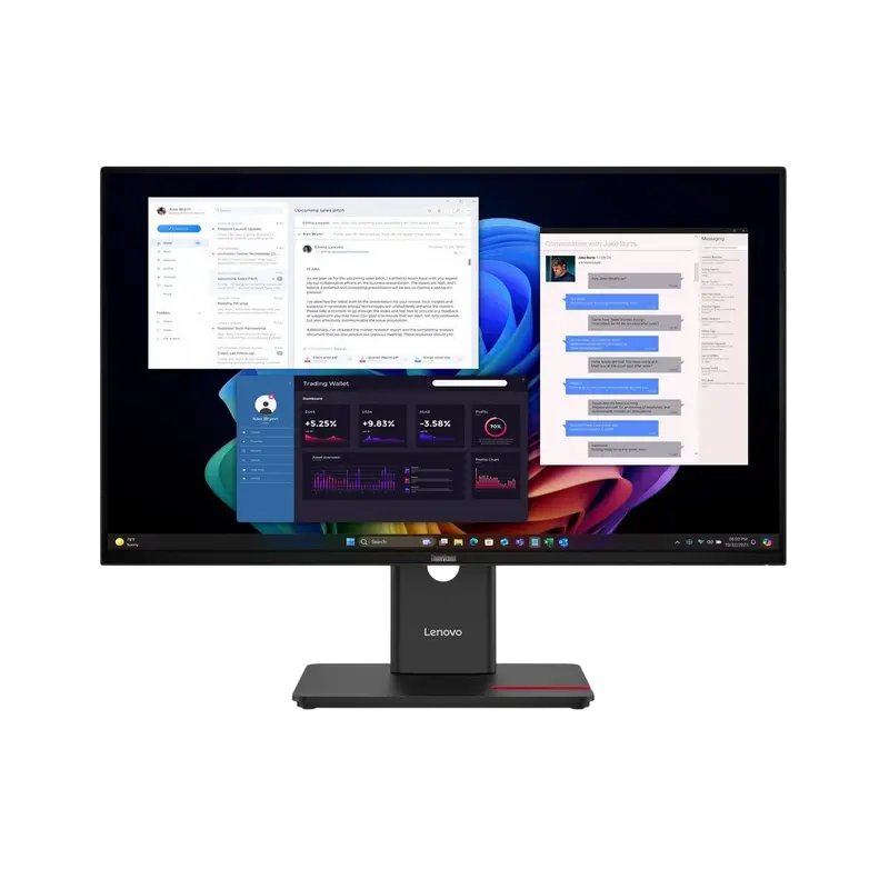 Lenovo ThinkVision T27UD-40 27 inch 3840x2160 IPS 60Hz Black
