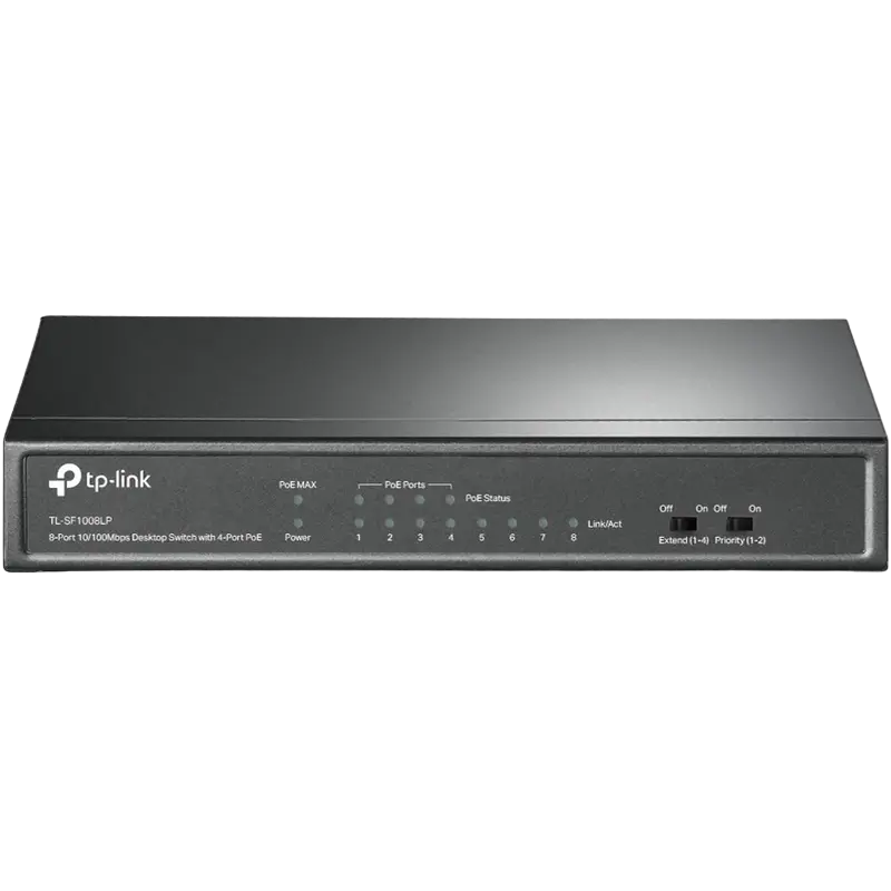 TP-LINK TL-SF1008LP PoE 41W 8 porturi