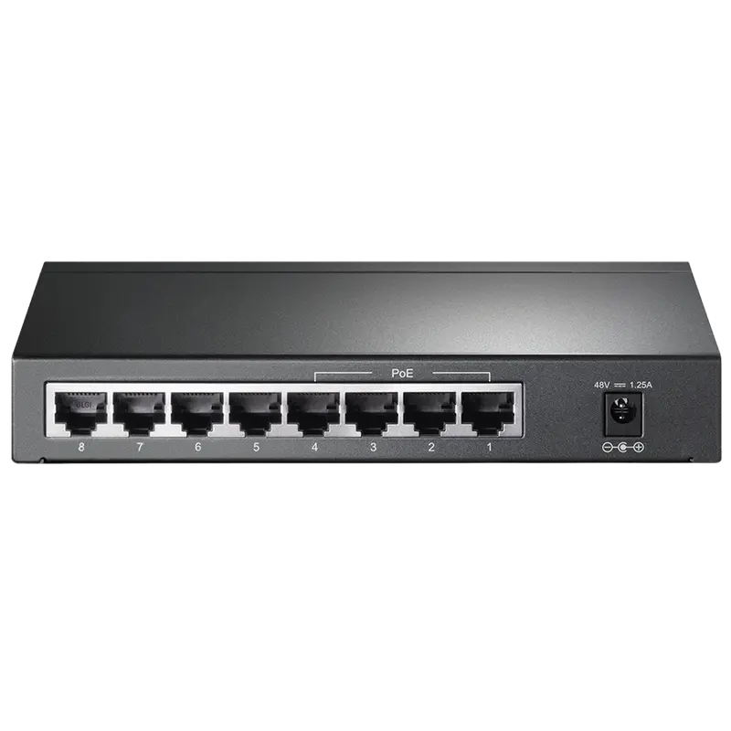 Switch PoE TP-LINK TL-SG1008P 8 porturi Gigabit
