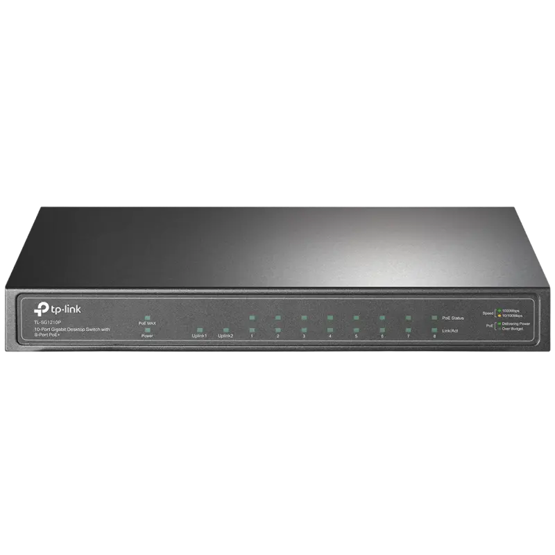 TP-LINK TL-SG1210P 1000Mbps POE PoE
