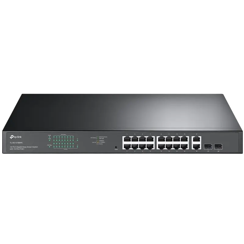 TP-LINK TL-SG1218MPE PoE SFP 250W