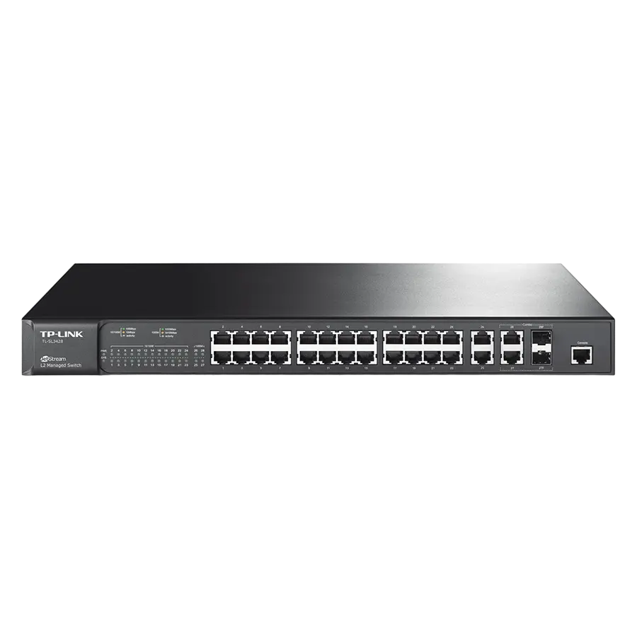 TP-LINK TL-SL3428 100Mbps 1000Mbps 24 porturi