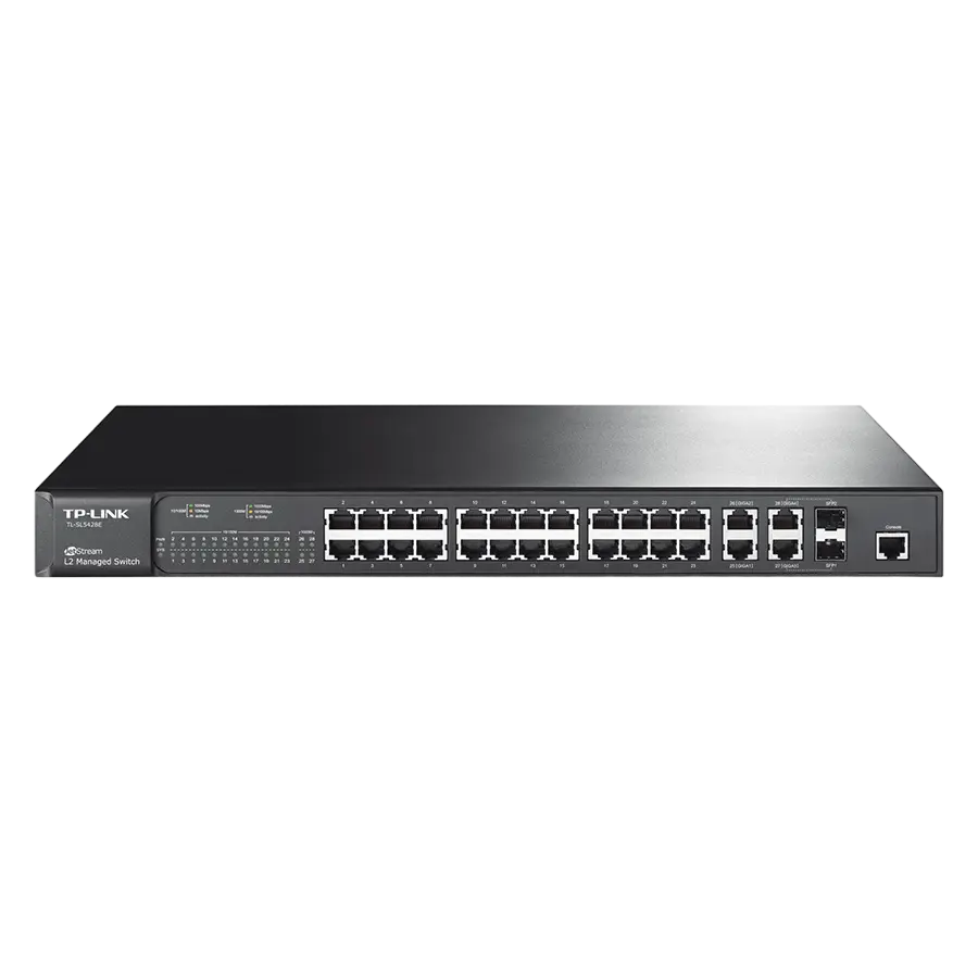 TP-LINK TL-SL5428E 100Mbps 1000Mbps 24 porturi