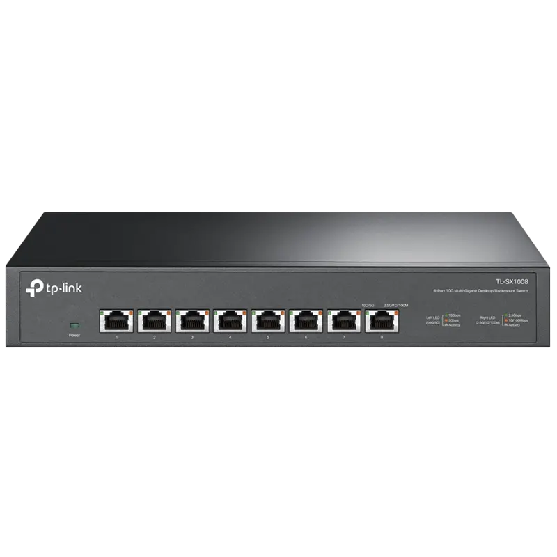 TP-LINK TL-SX1008 100Mbps 10Gbps 8 porturi