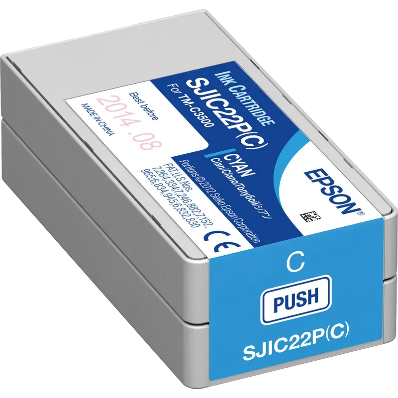 Cartuș cerneală Epson SJIC22P(C), for TM-C3500