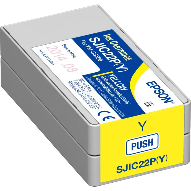 Cartuș cerneală Epson SJIC22P(Y), for TM-C3500