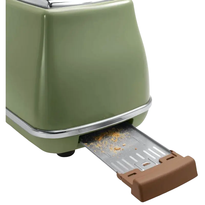 Prăjitor de pâine DeLonghi CTOV 2103.GR Icona Vintage verde, imagine suplimentară 7