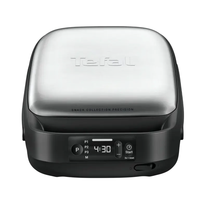 Sandwich maker Tefal SW872BF0 cu plăci detașabile, vedere posterioară