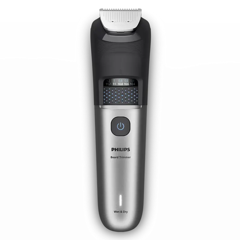 Trimmer pentru barba Philips BT7670/15, 40 trepte, vedere laterală
