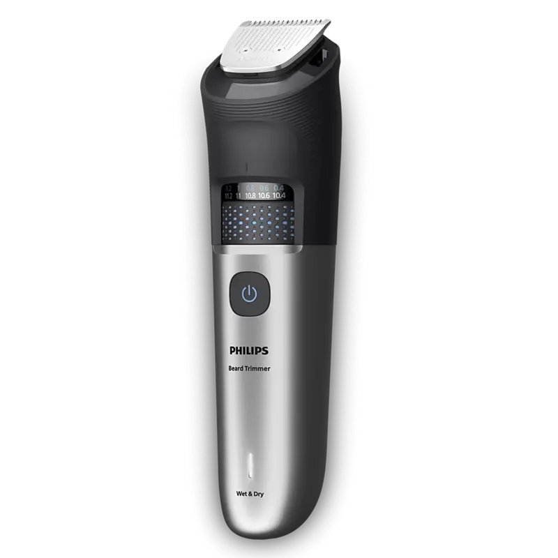 Trimmer pentru barba Philips BT7670/15, 40 trepte, vedere posterioară