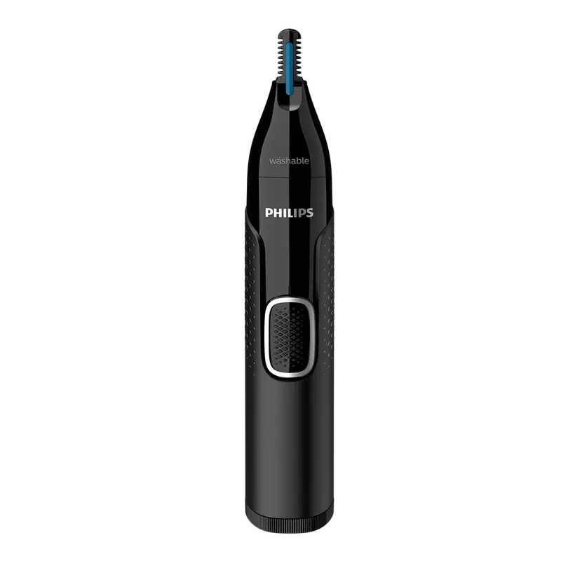 Trimmer Philips NT5650/16 pentru nas, urechi si sprancene, vedere laterală