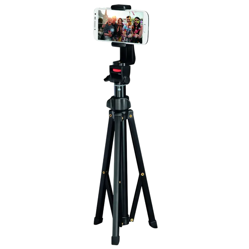 Tripod Hama Rotary Smartphone 150 with Bluetooth Remote (4646) Black