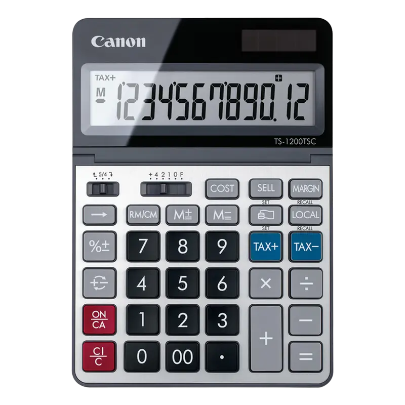 Canon TS-1200TSC, 12 digit
