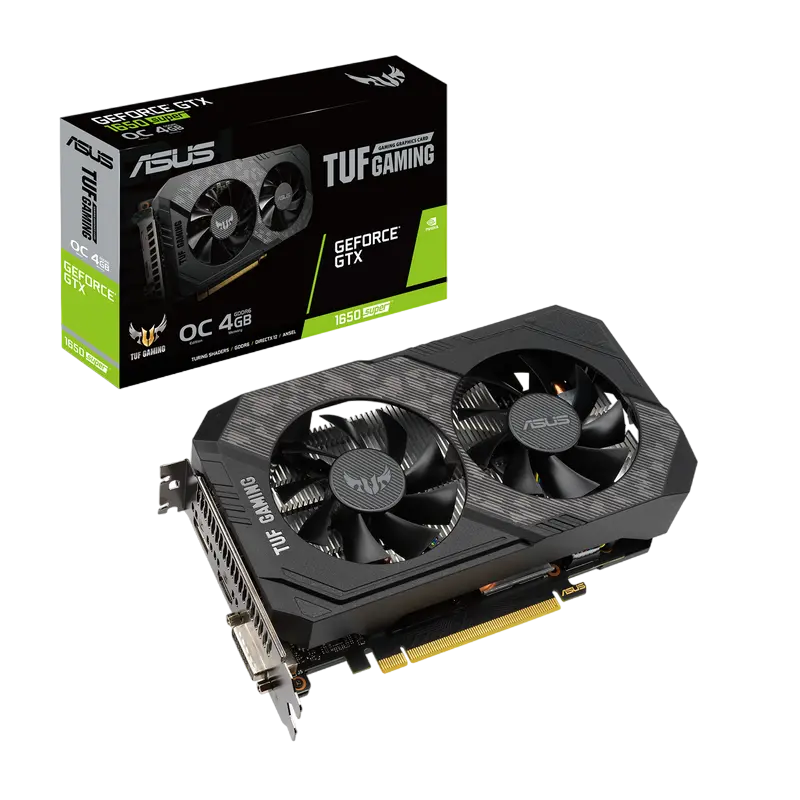 ASUS GTX1650 SUPER 4GB GDDR6 TUF Gaming (TUF-GTX1650S-4G-GAMING)