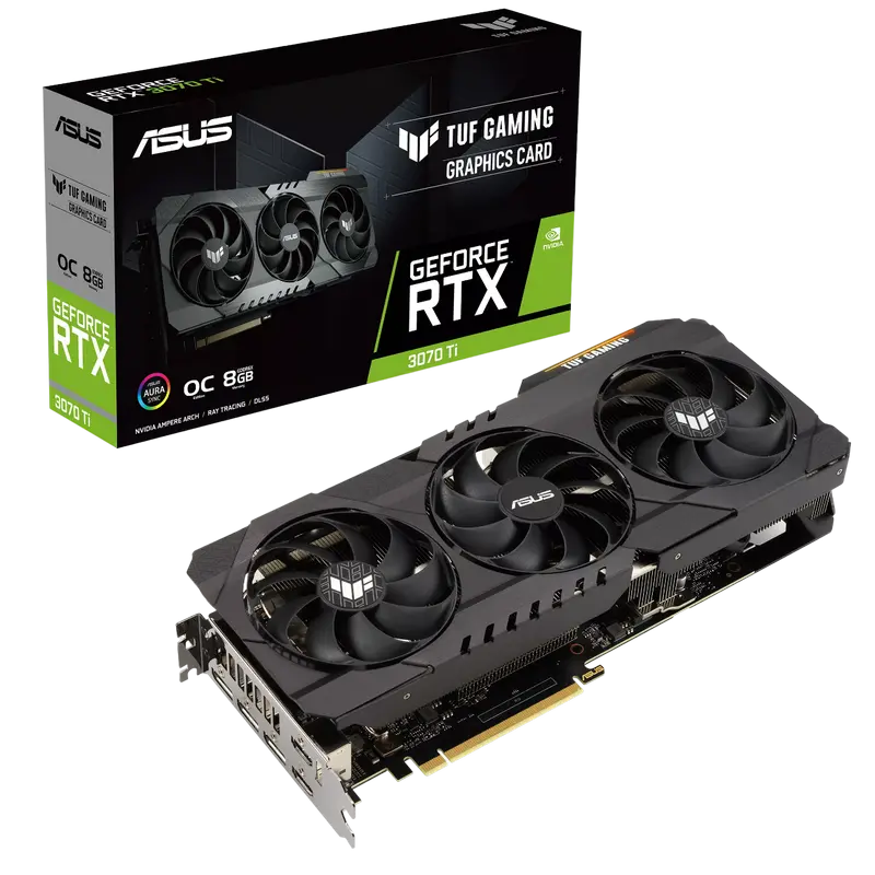 ASUS RTX3070Ti 8GB GDDR6X TUF Gaming OC (TUF-RTX3070TI-O8G-GAMING)